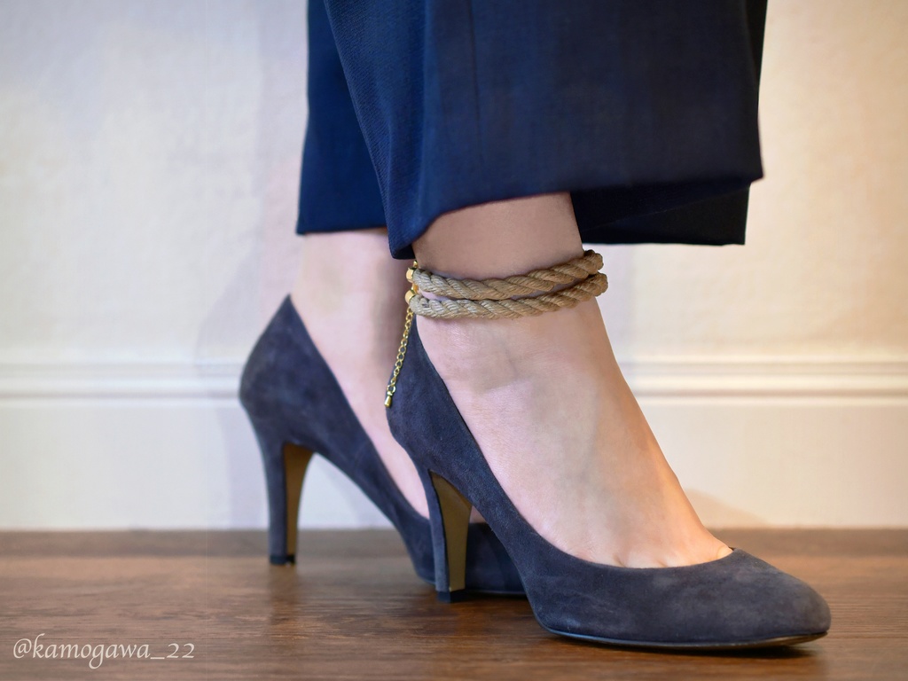 緊縛麻縄アンクレット