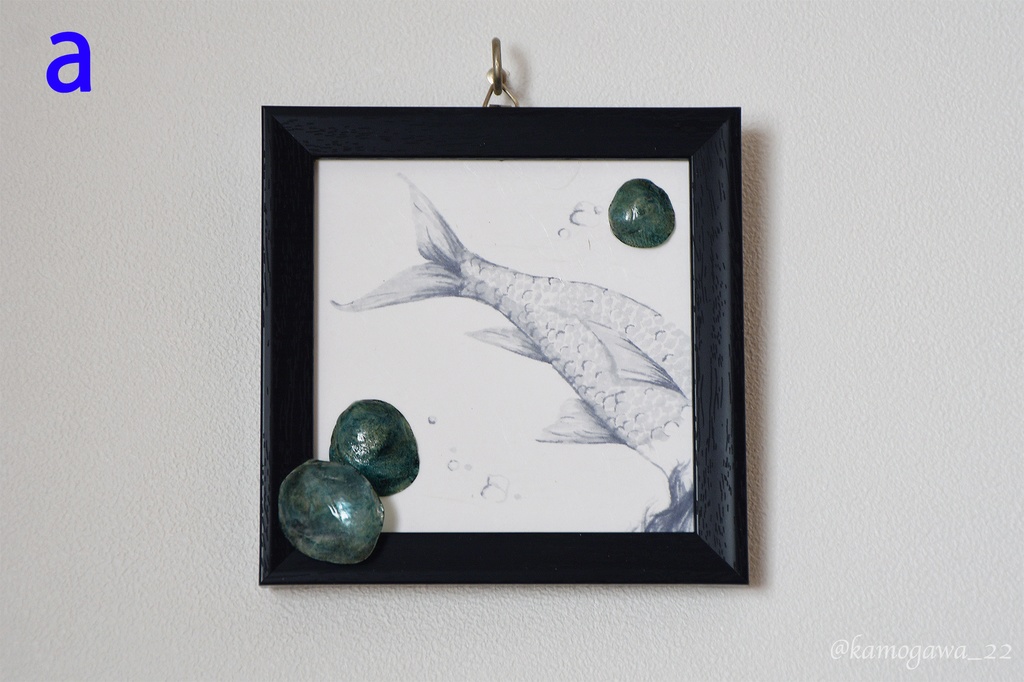 【人魚水墨画+漆】遭遇