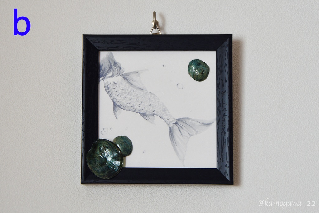 【人魚水墨画+漆】遭遇