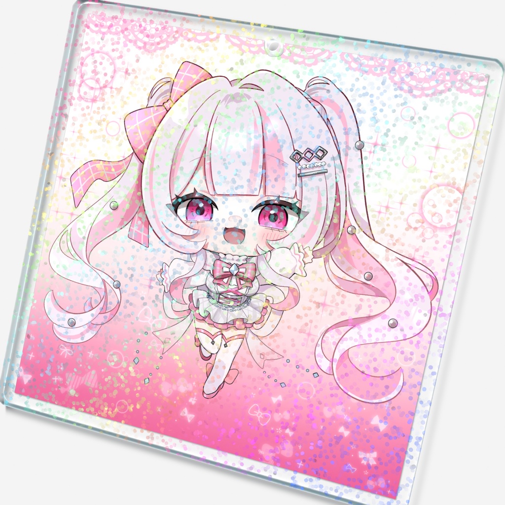 にぃと ホログラムアクキー (70×70)