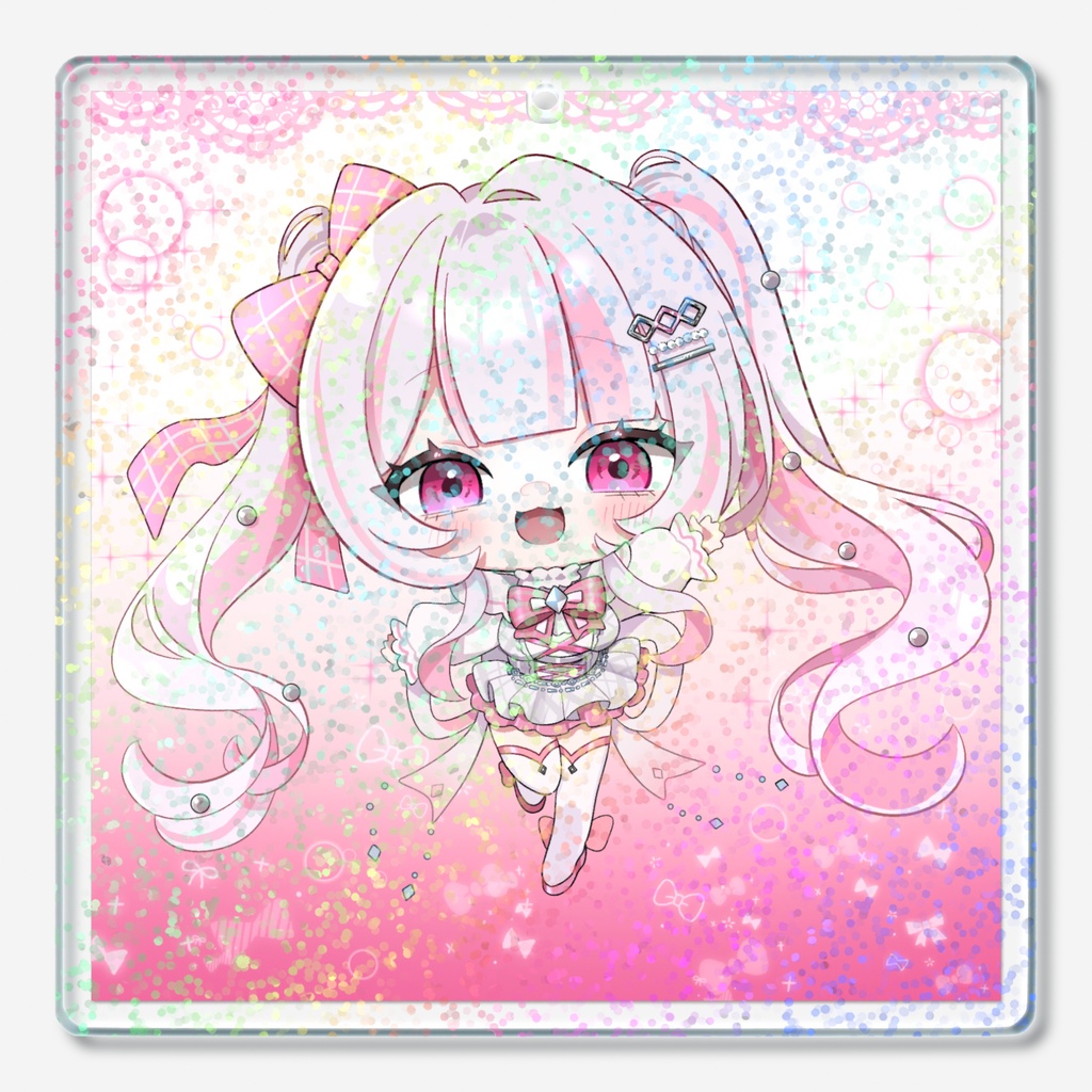 にぃと ホログラムアクキー （70×70）