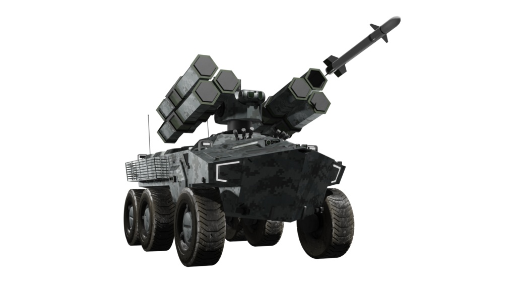 SF装甲兵員輸送車シリーズ 3Dモデル