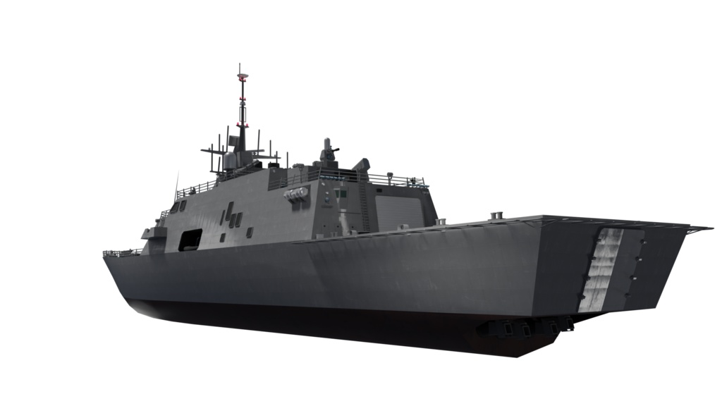 フリーダム級沿海域戦闘艦 3Dモデル