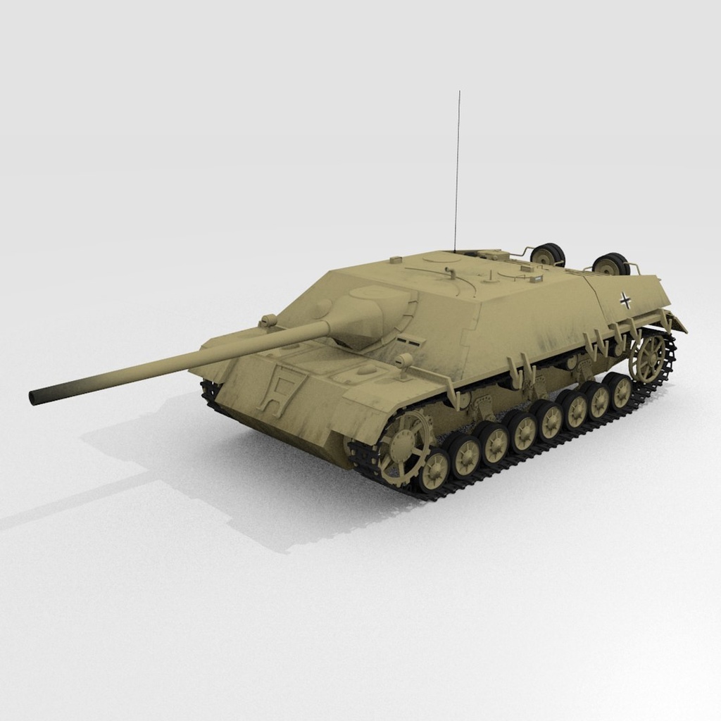 IV号駆逐戦車L70V 3Dモデル
