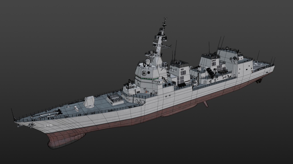 海上自衛隊の護衛艦隊 3D collection