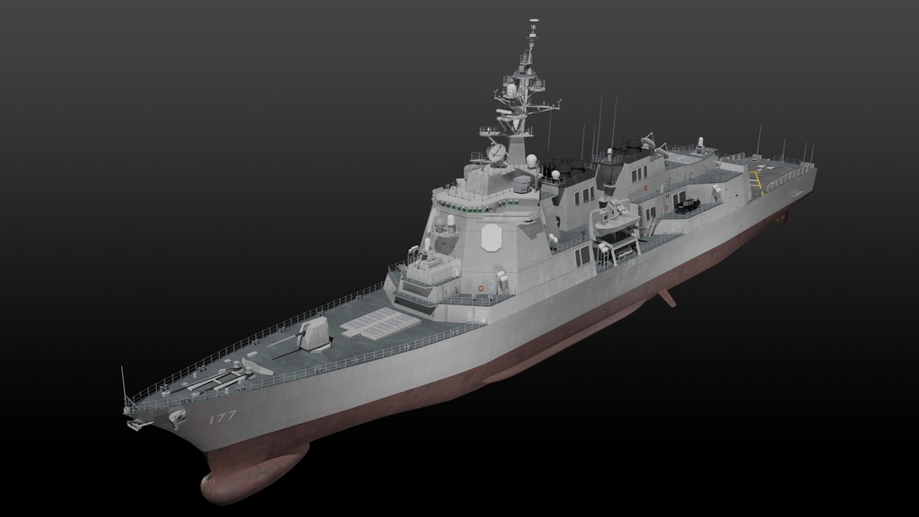 海上自衛隊の護衛艦隊 3D collection