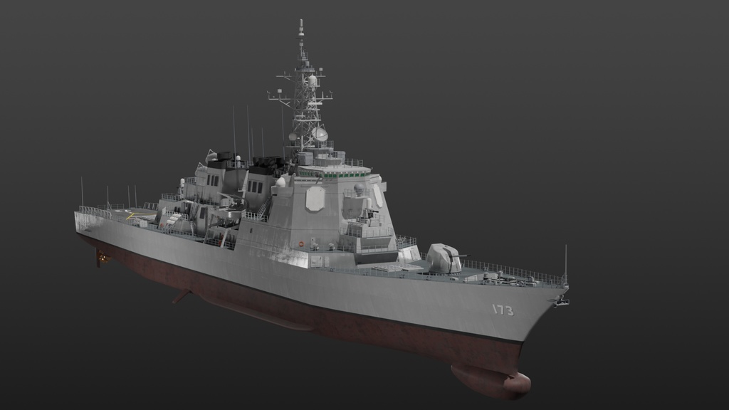 海上自衛隊の護衛艦隊 3D collection