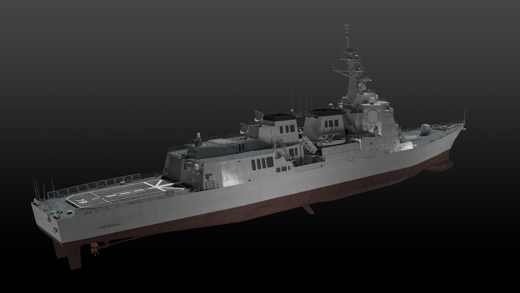 海上自衛隊の護衛艦隊 3D collection