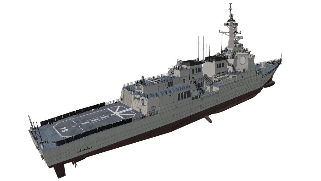 海上自衛隊の護衛艦隊 3D collection