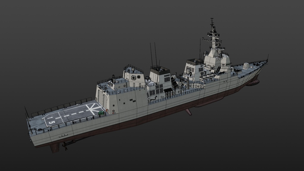 海上自衛隊の護衛艦隊 3D collection