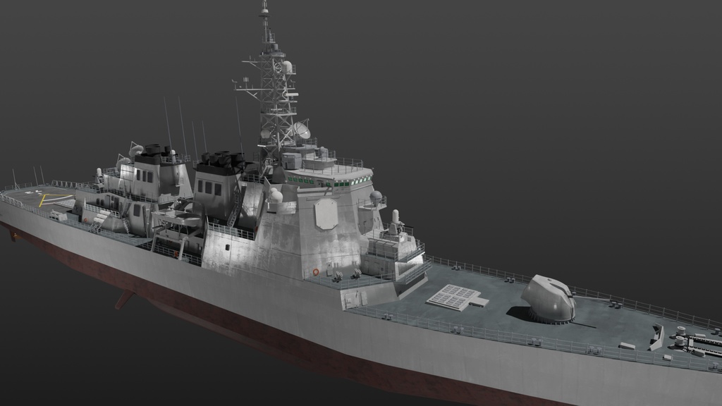 海上自衛隊の護衛艦隊 3D collection