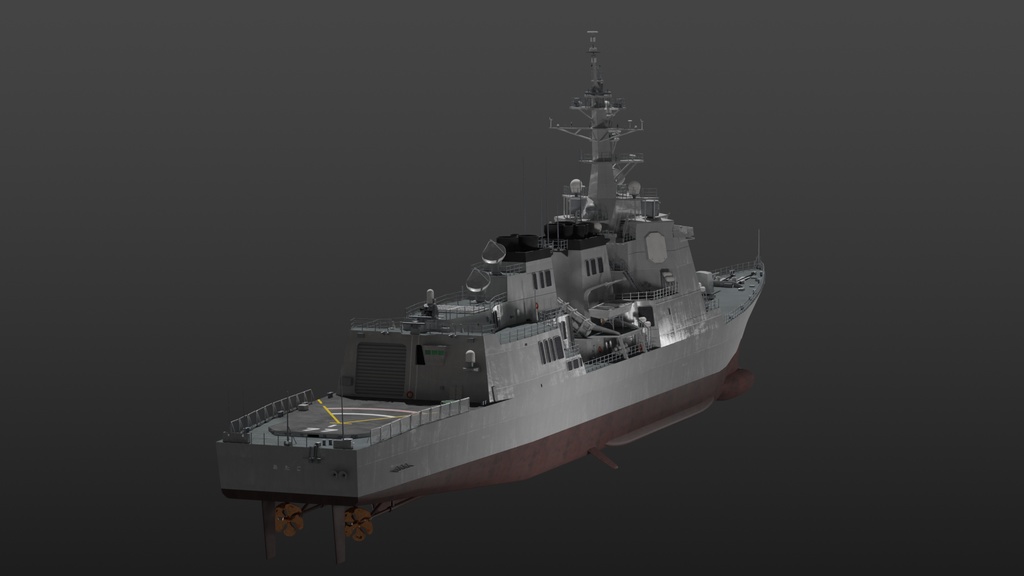 海上自衛隊の護衛艦隊 3D collection