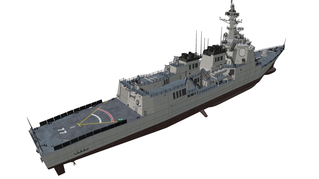 海上自衛隊の護衛艦隊 3D collection