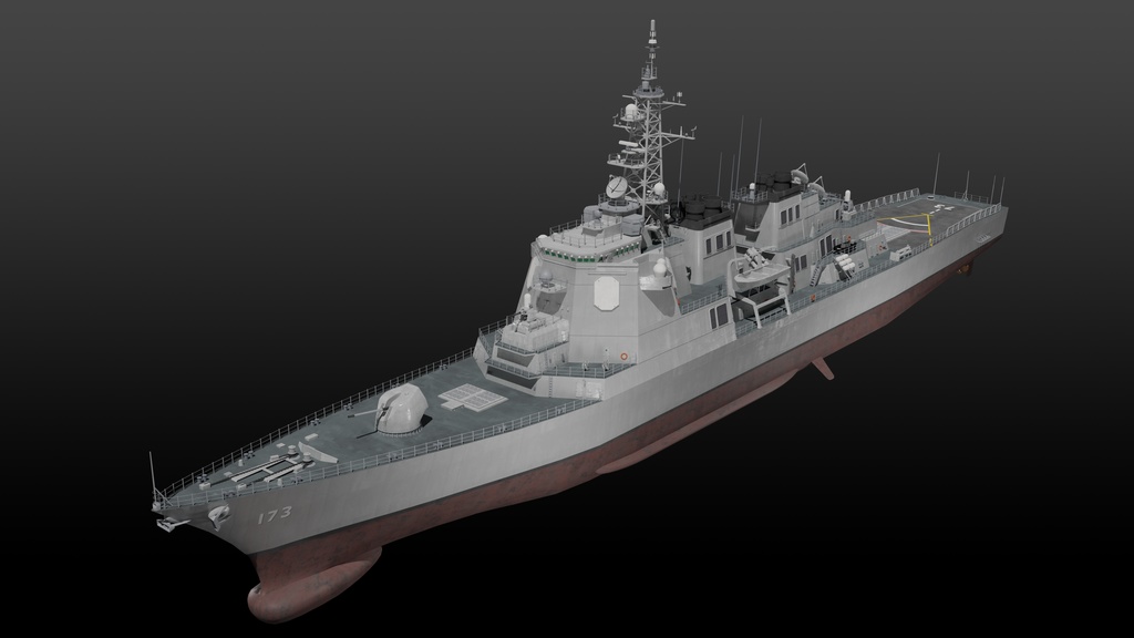 海上自衛隊の護衛艦隊 3D collection