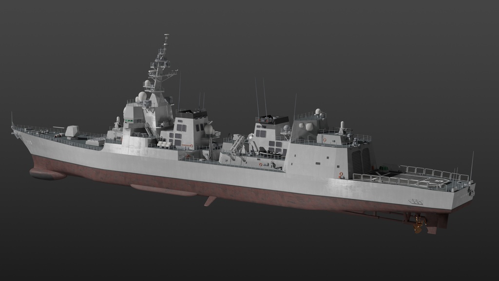 海上自衛隊の護衛艦隊 3D collection