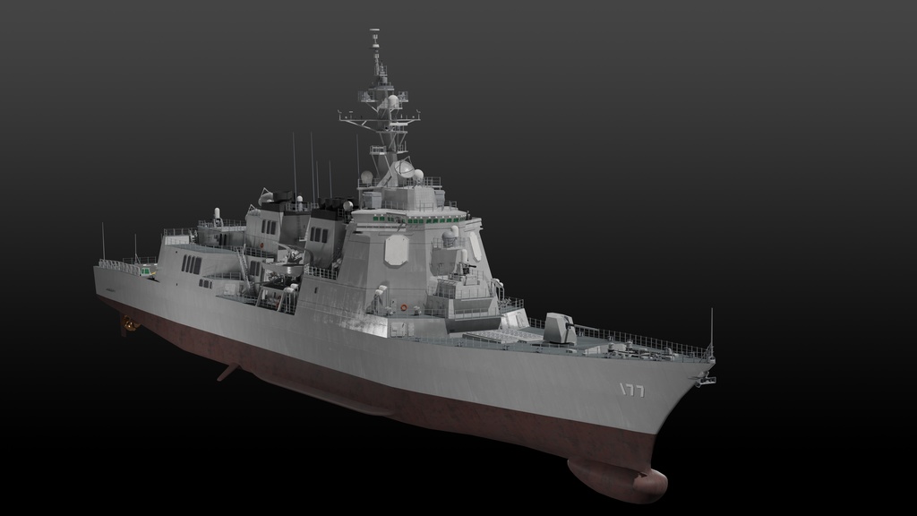 海上自衛隊の護衛艦隊 3D collection