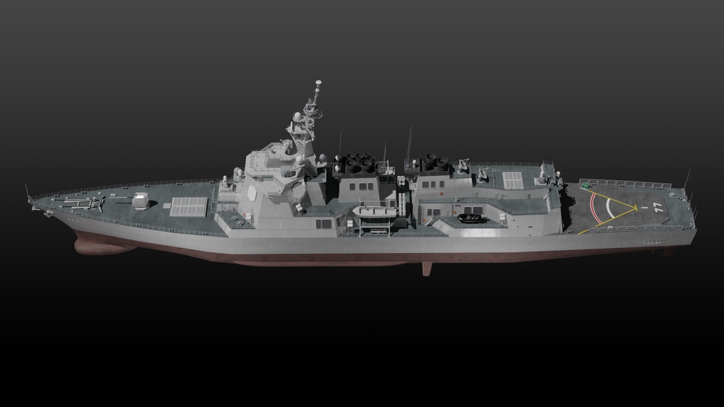 海上自衛隊の護衛艦隊 3D collection