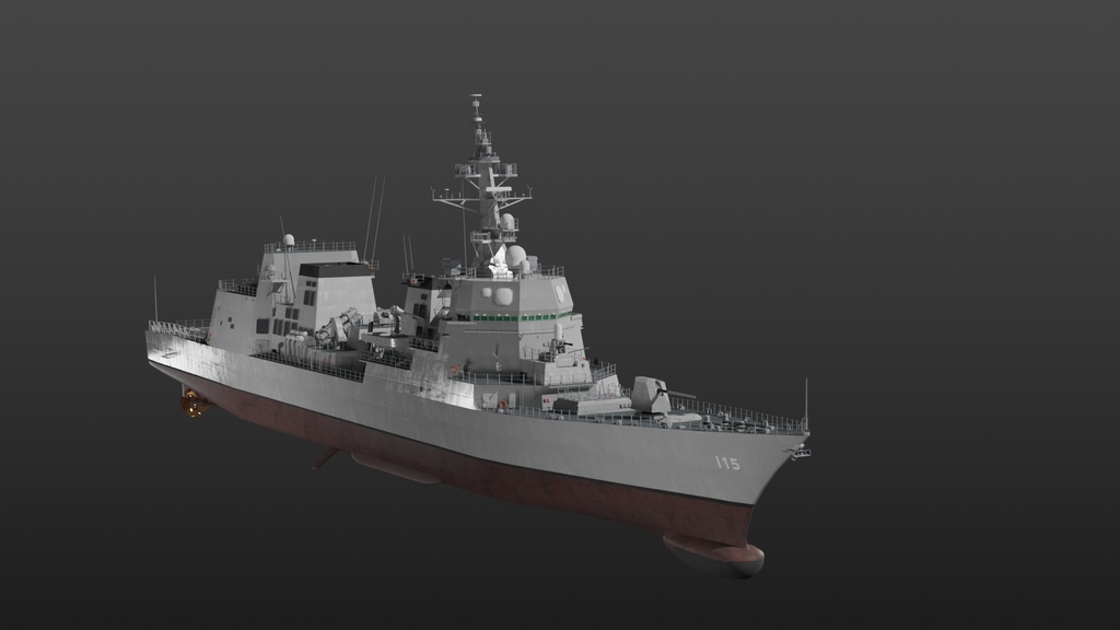 海上自衛隊の護衛艦隊 3D collection