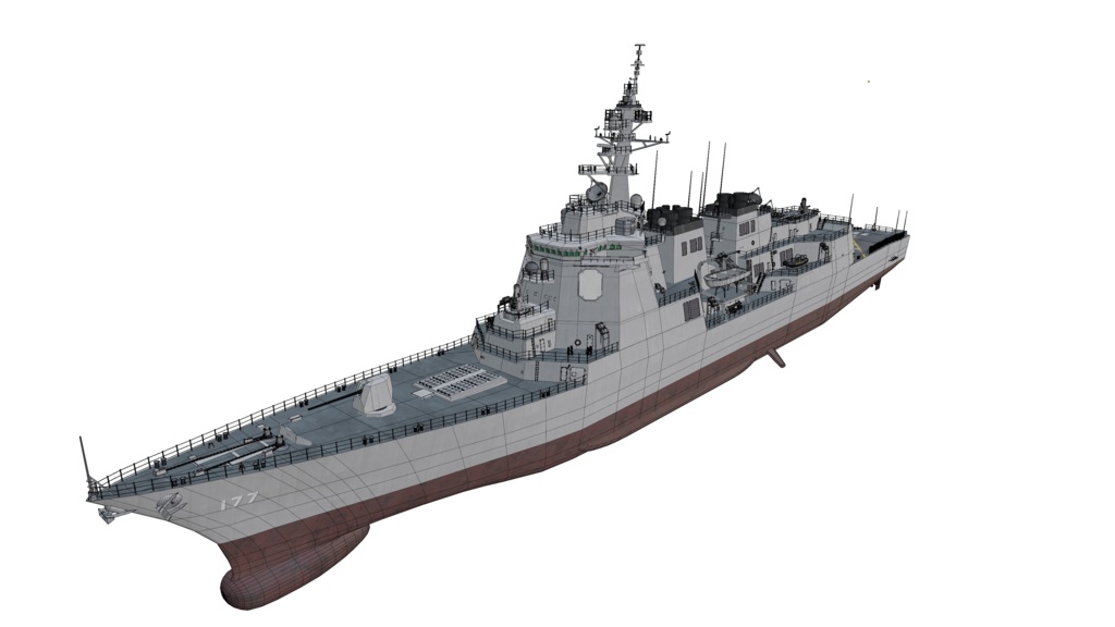 海上自衛隊の護衛艦隊 3D collection