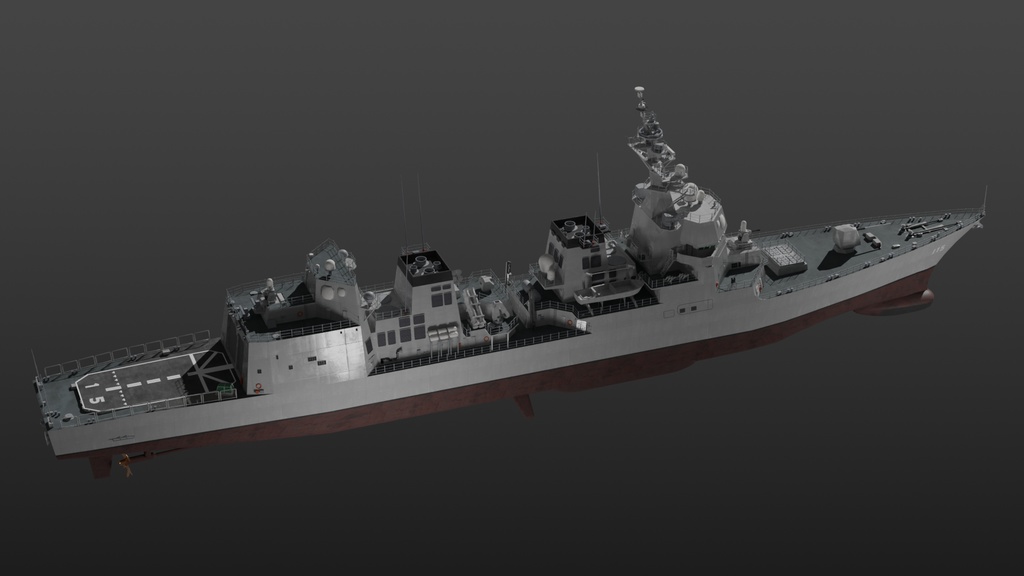 海上自衛隊の護衛艦隊 3D collection
