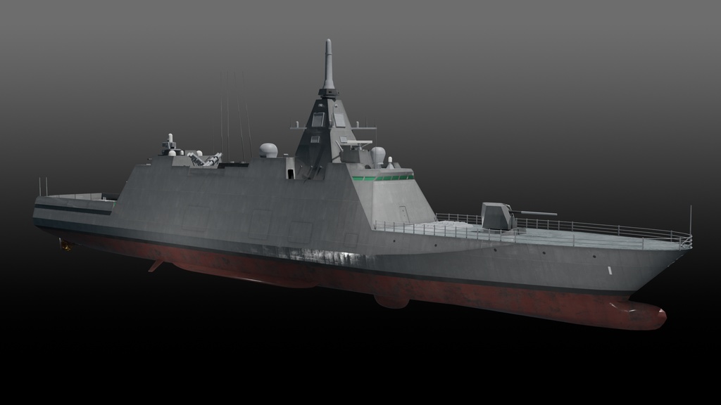 もがみ型護衛艦 Retextured