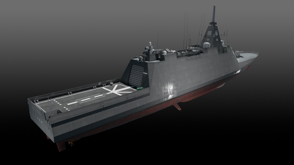 もがみ型護衛艦 Retextured