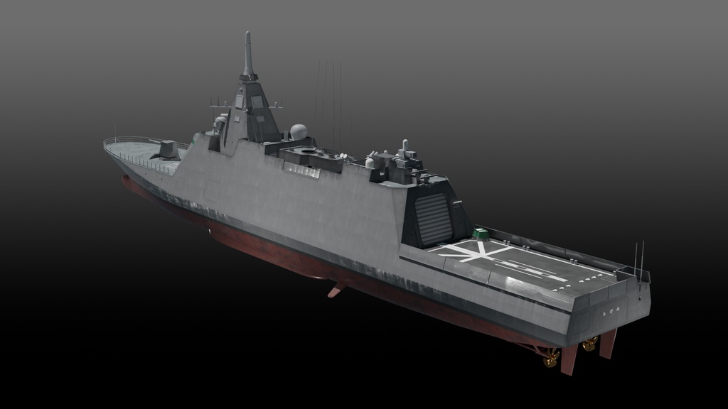 もがみ型護衛艦 Retextured