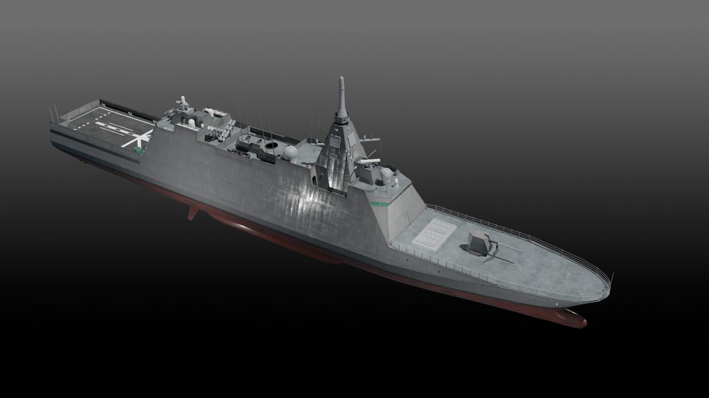 もがみ型護衛艦 Retextured