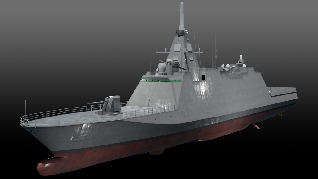 もがみ型護衛艦 Retextured