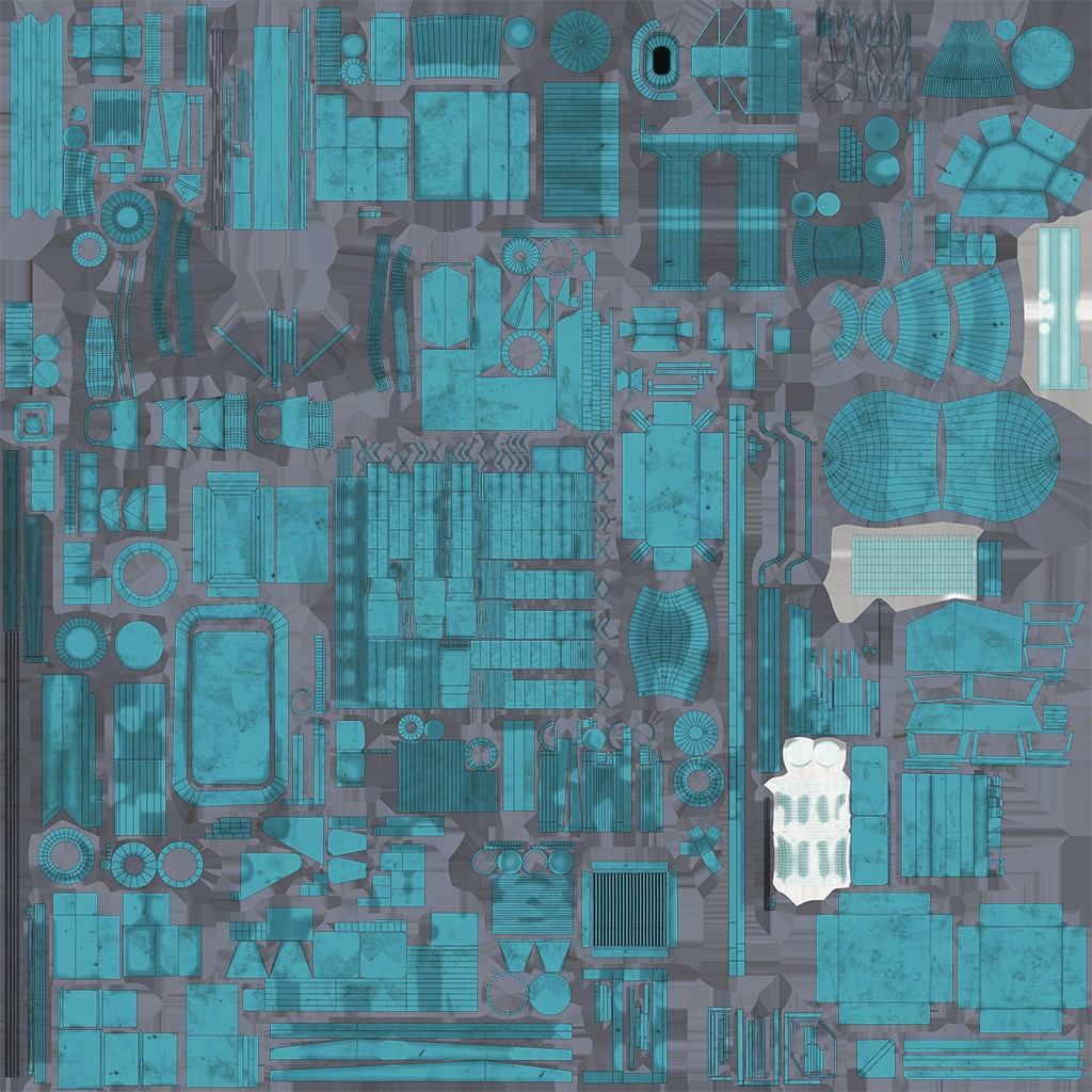 アンザック級フリゲート game ready 3d model