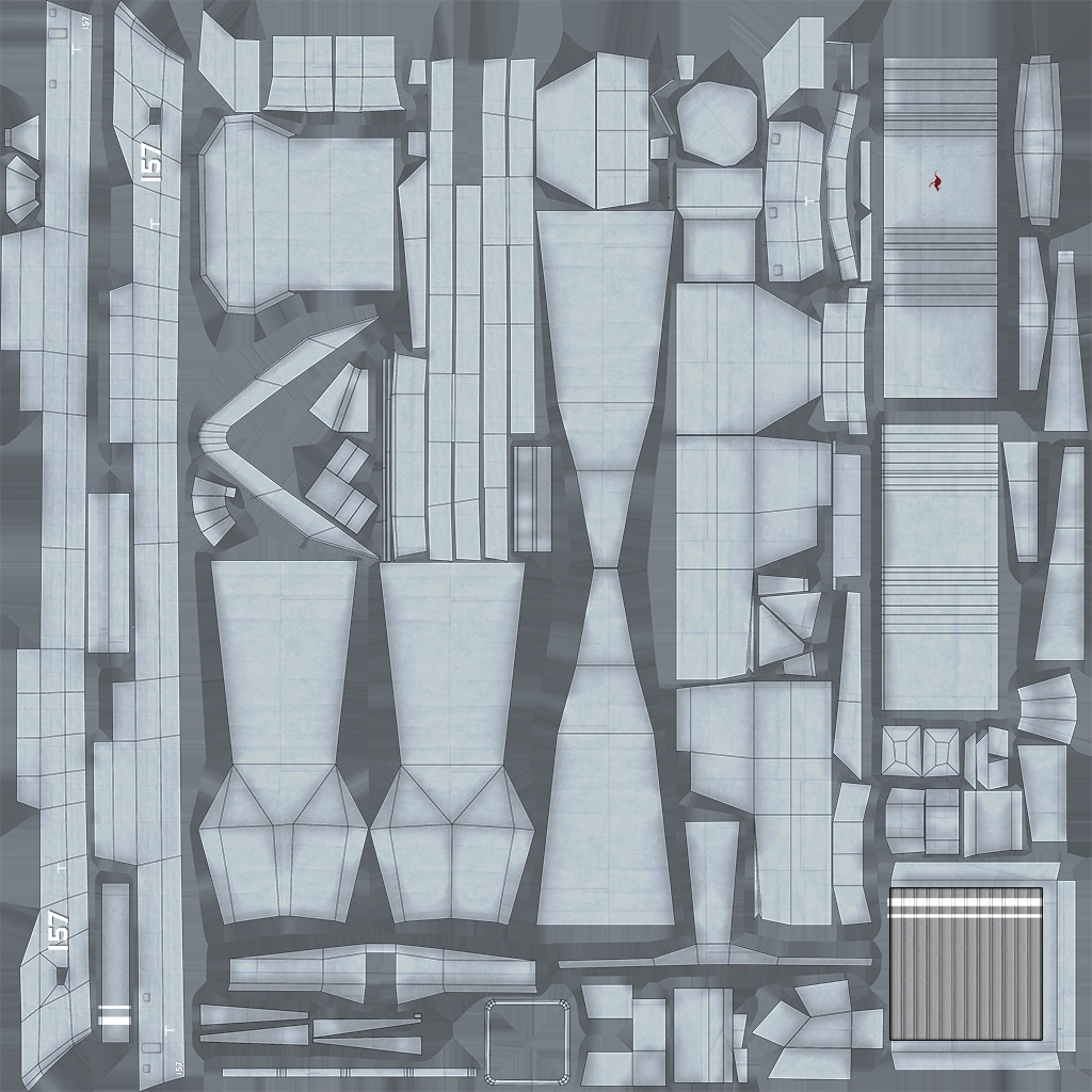 アンザック級フリゲート game ready 3d model