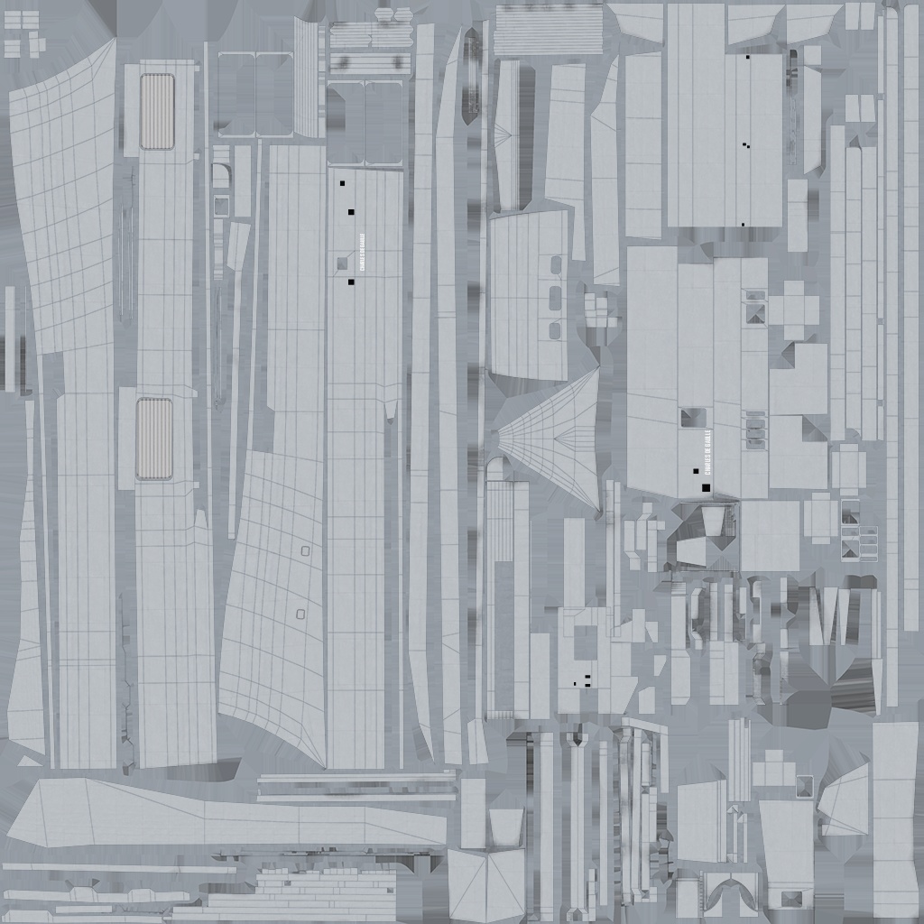 空母シャルル・ド・ゴール 3d Game ready model