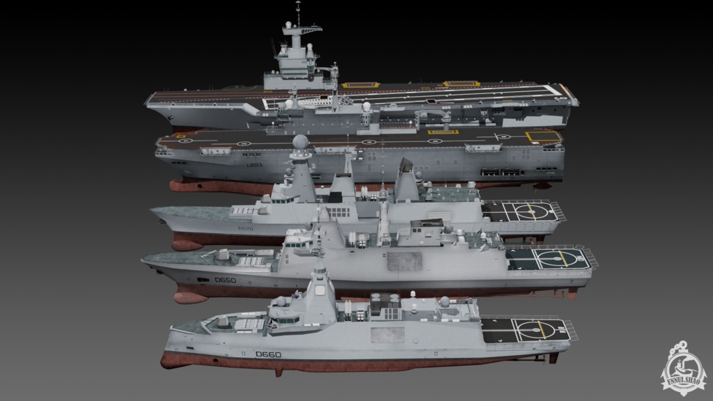 フランス海軍 3D Collection