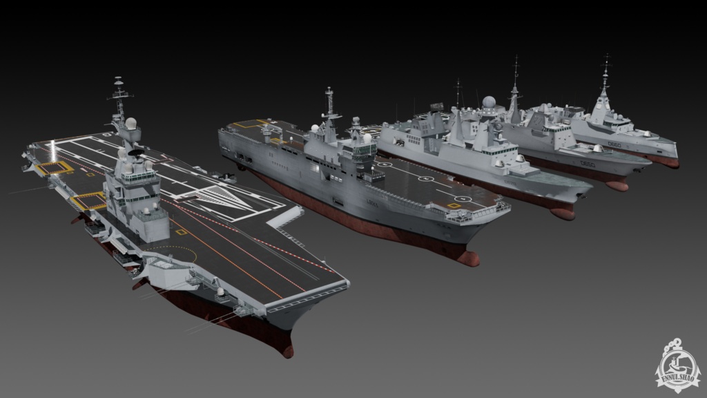 フランス海軍 3D Collection