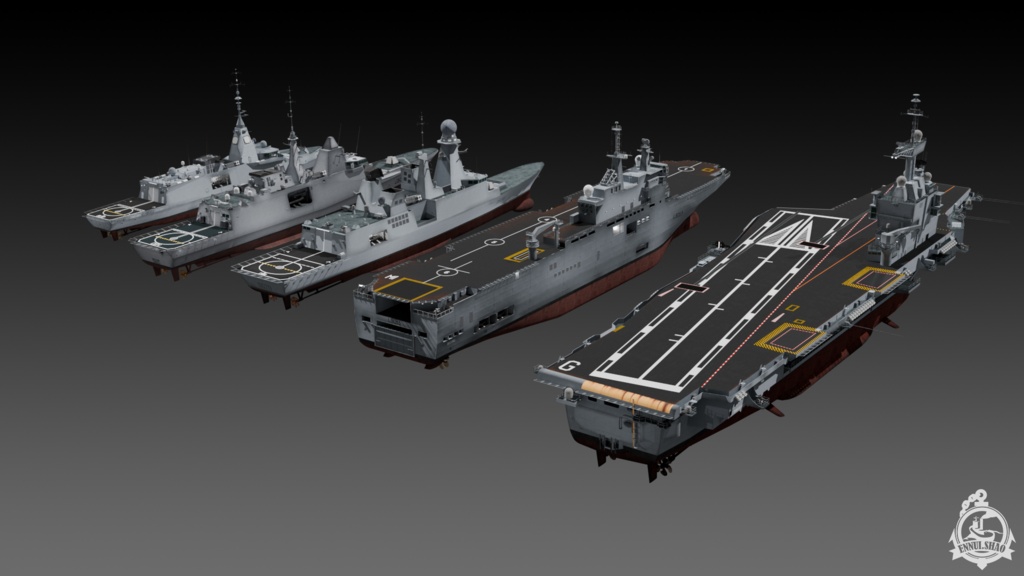 フランス海軍 3D Collection