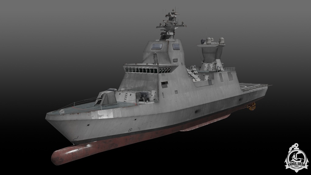 MEKO型フリゲート 3d collection