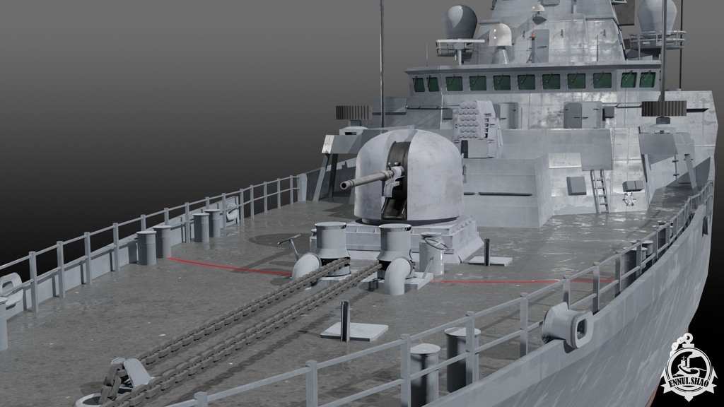 MEKO型フリゲート 3d collection