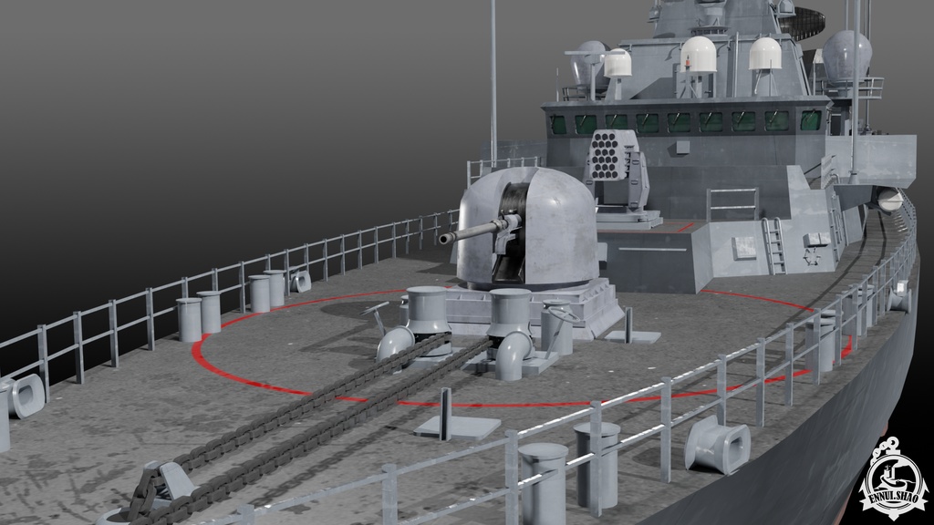 MEKO型フリゲート 3d collection