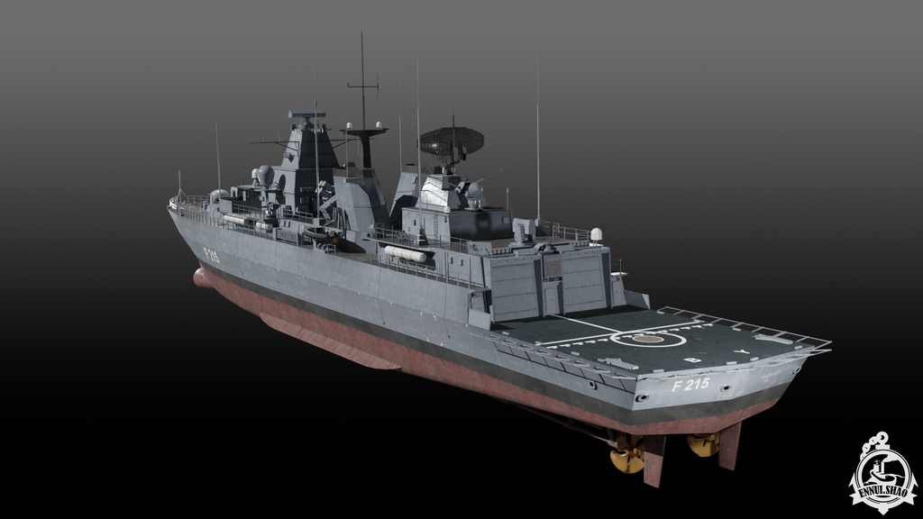 MEKO型フリゲート 3d collection