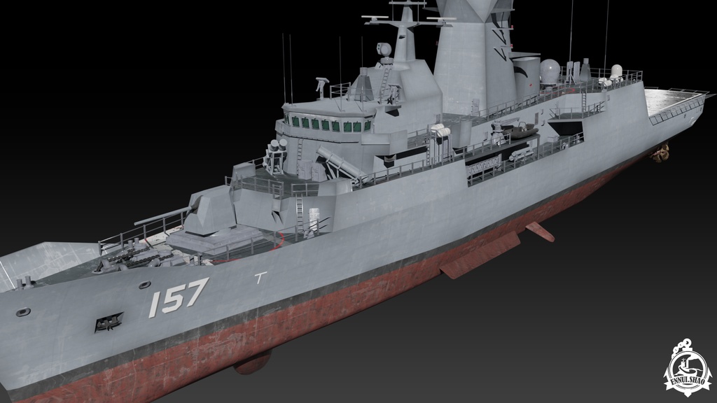 MEKO型フリゲート 3d collection