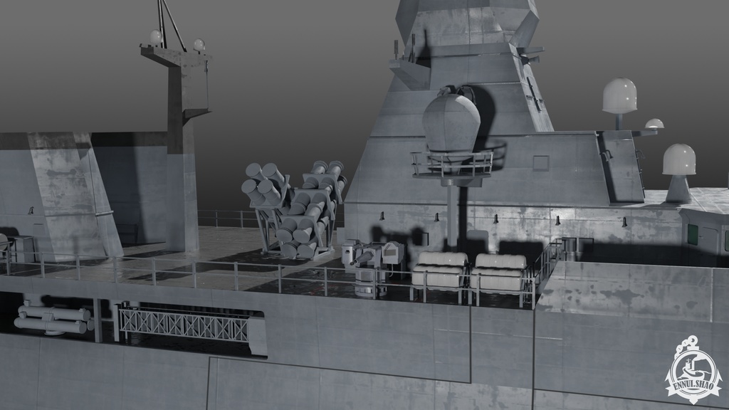 MEKO型フリゲート 3d collection