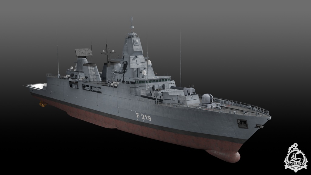 MEKO型フリゲート 3d collection