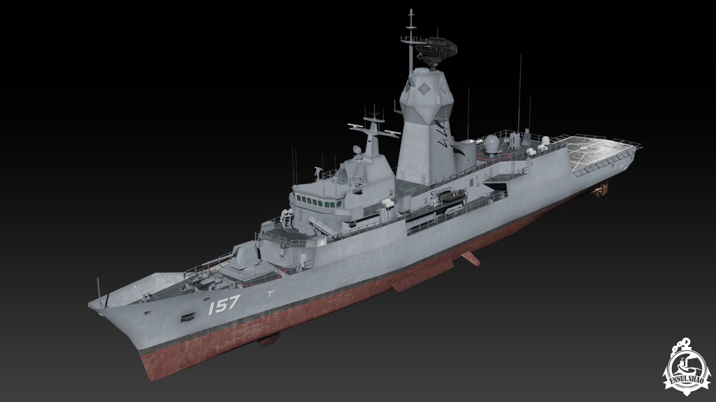 MEKO型フリゲート 3d collection