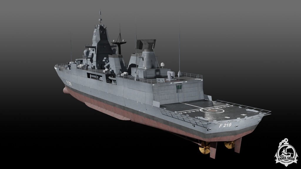 MEKO型フリゲート 3d collection