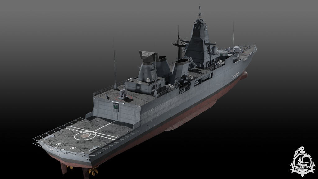 MEKO型フリゲート 3d collection