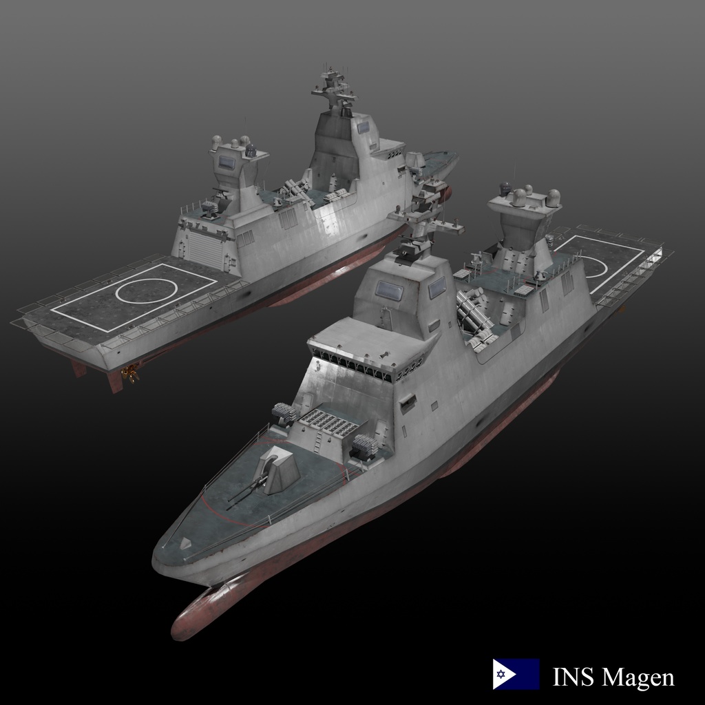 MEKO型フリゲート 3d collection