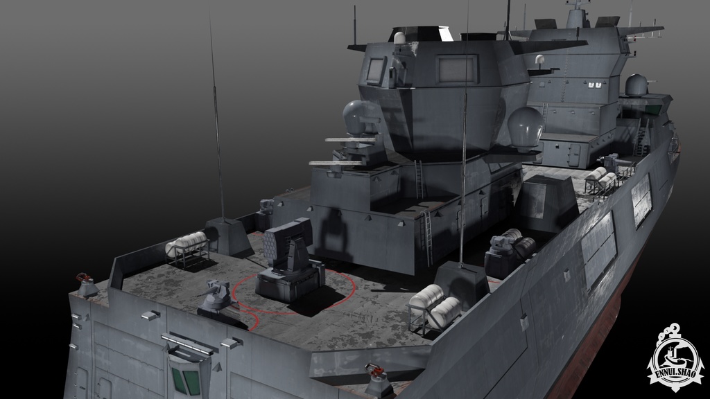 MEKO型フリゲート 3d collection