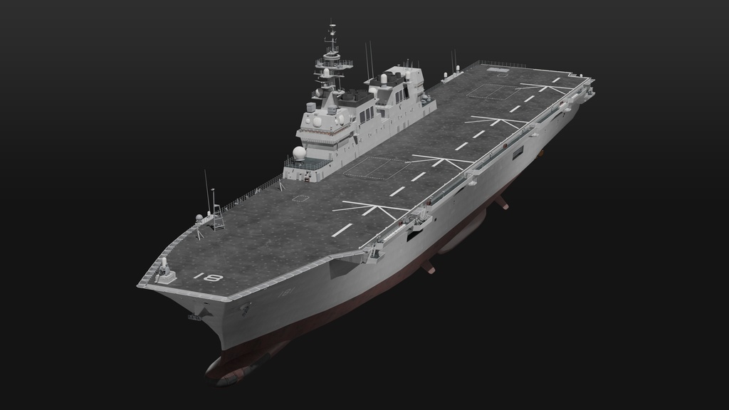 アジア太平洋地域の現代海軍 3D collection