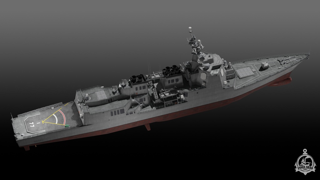 アジア太平洋地域の現代海軍 3D collection