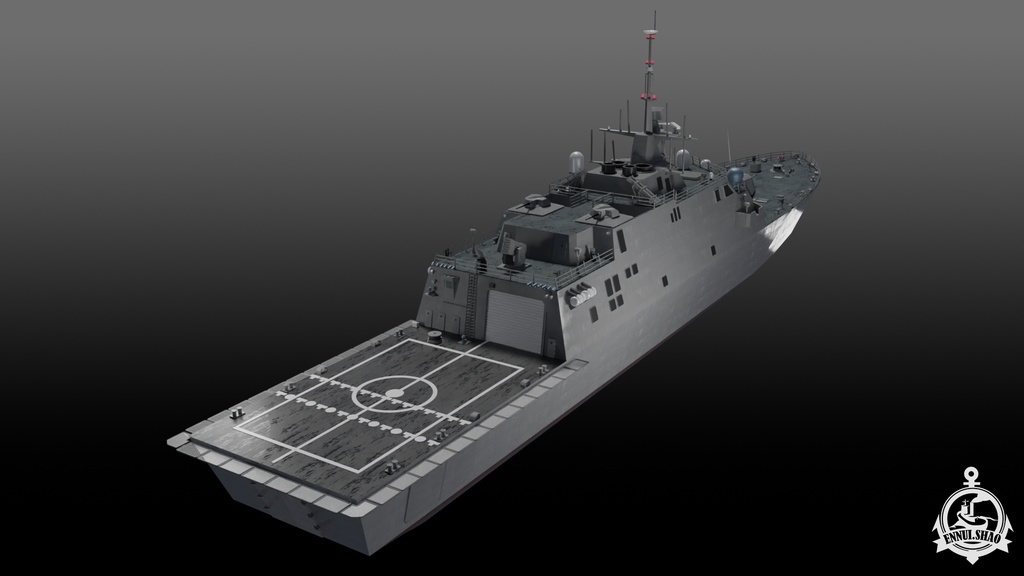 アジア太平洋地域の現代海軍 3D collection